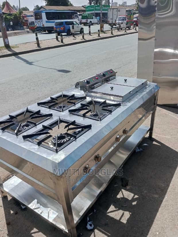 4burner Combined Cooker Units