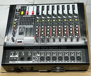 BRITON USB900 Professional Bluetooth Powered Mixer 8 Channel