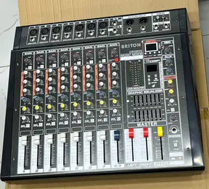 BRITON USB900 Professional Bluetooth Powered Mixer 8 Channel