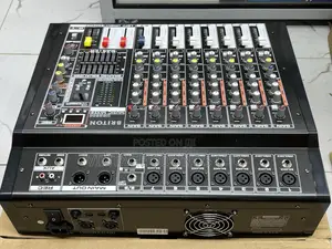 BRITON USB900 Professional Bluetooth Powered Mixer 8 Channel