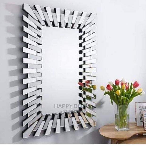Cerrated Wall Mirror - main view