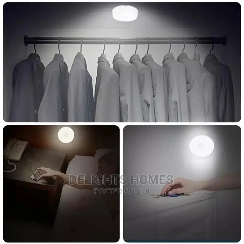 Motion Sensor Night Light With Magnetic Sticker*