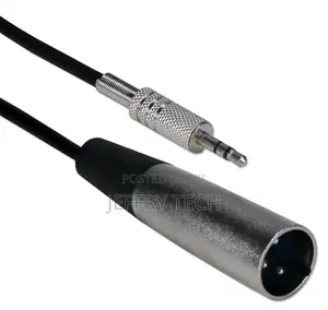6 Ft XLR Male to 3.5mm Male Audio Cable