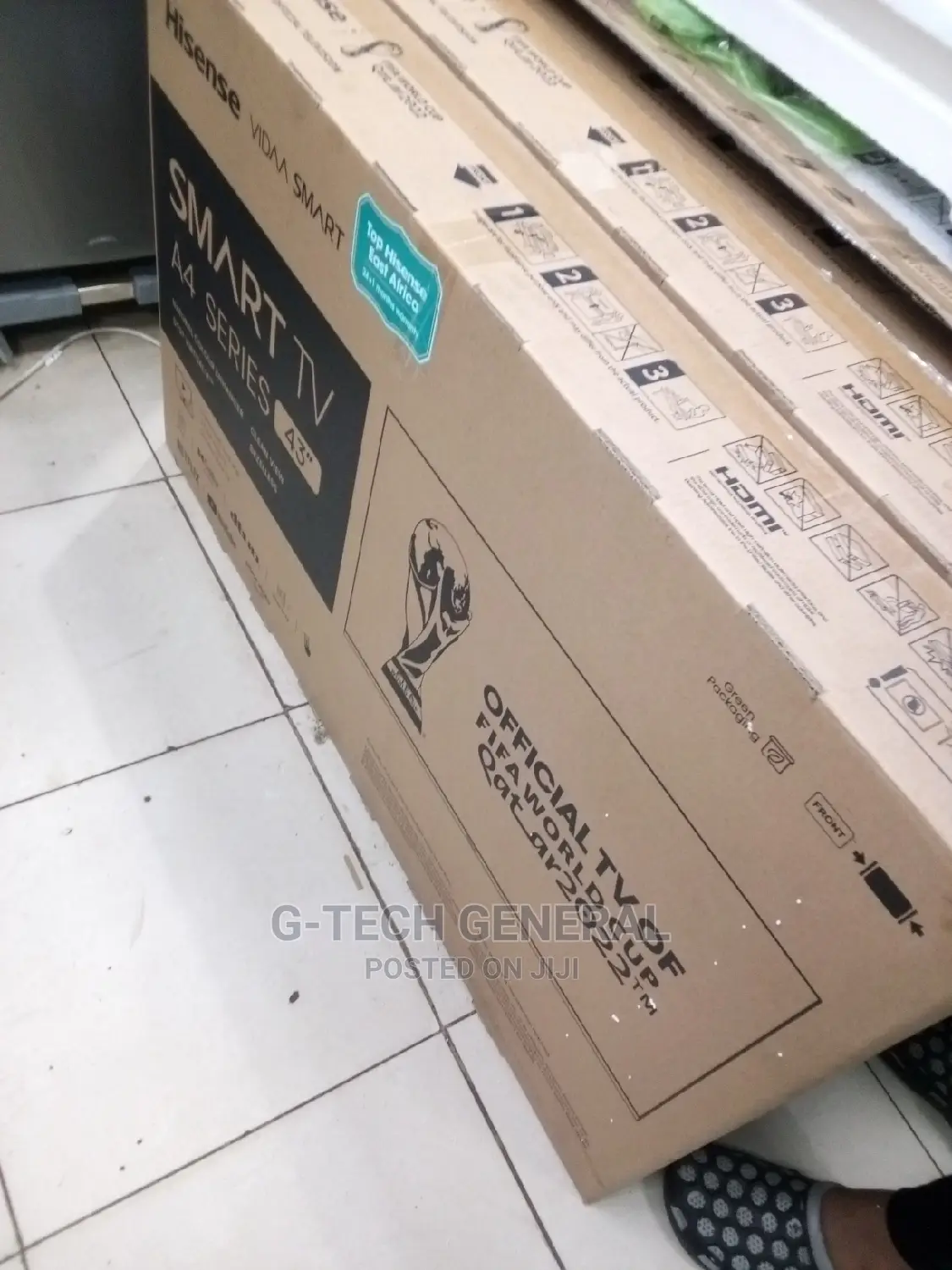 Hisense 43inch A4 Series Smart Tv, Netflix, Youtube