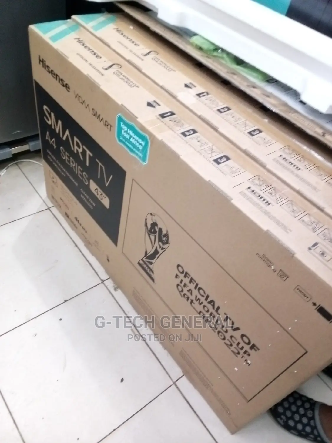 A4 Series Hisense43 Smart Vidaa Frameless Tv