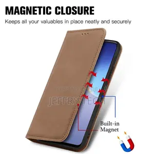 Flip Case for Tecno Camon 19 2022 Luxury Case Leather Matte