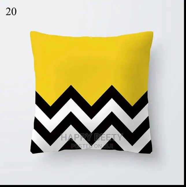Mustard Themed Throw Pillow Cases