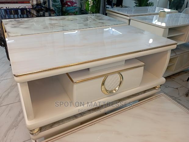 Marble Glass Coffee Table - main view