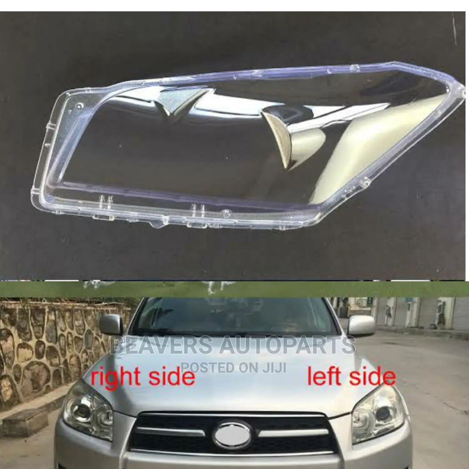 Rav 4 ACA 36 Headlight Lens