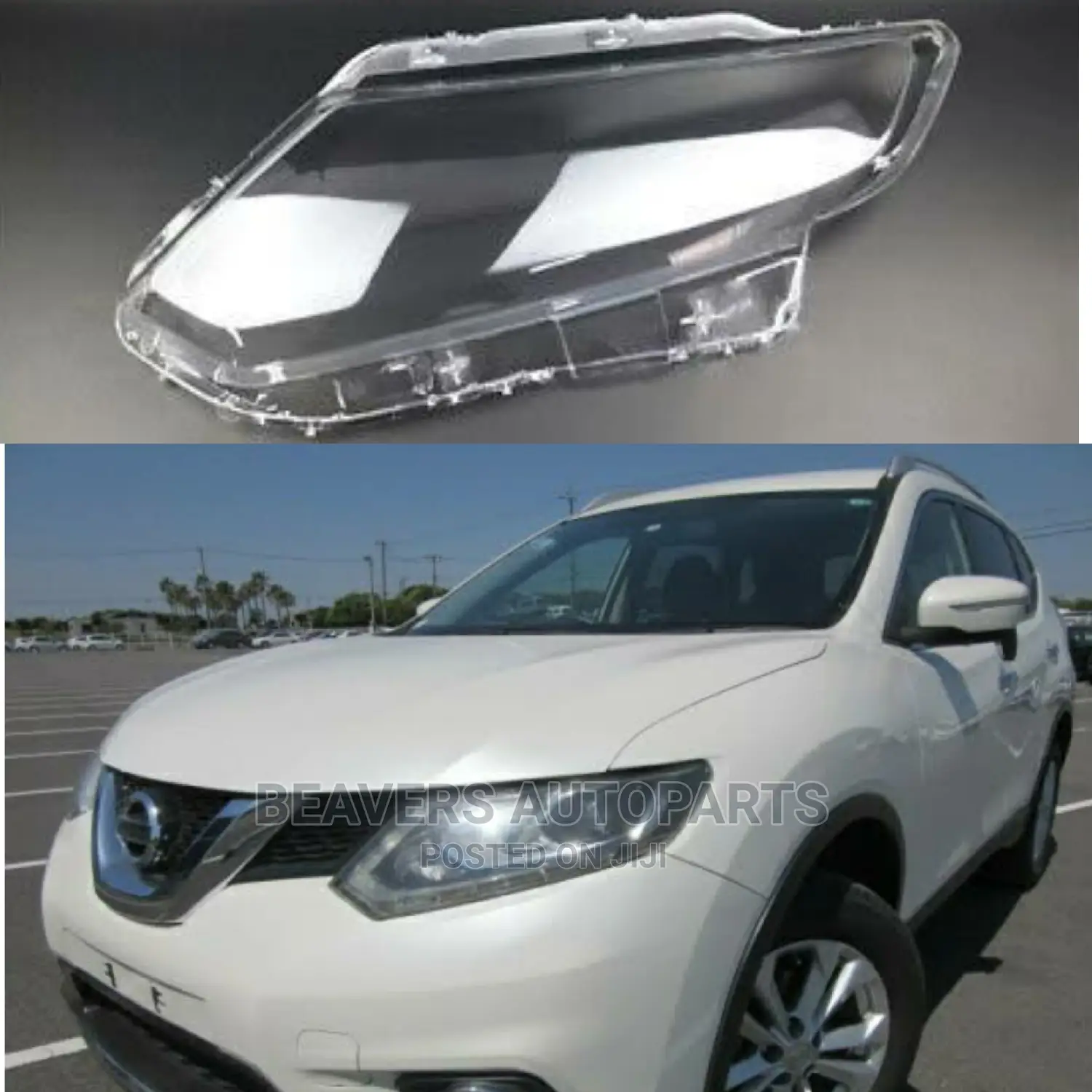 Nissan Xtrail Nt32 Headlight Lens