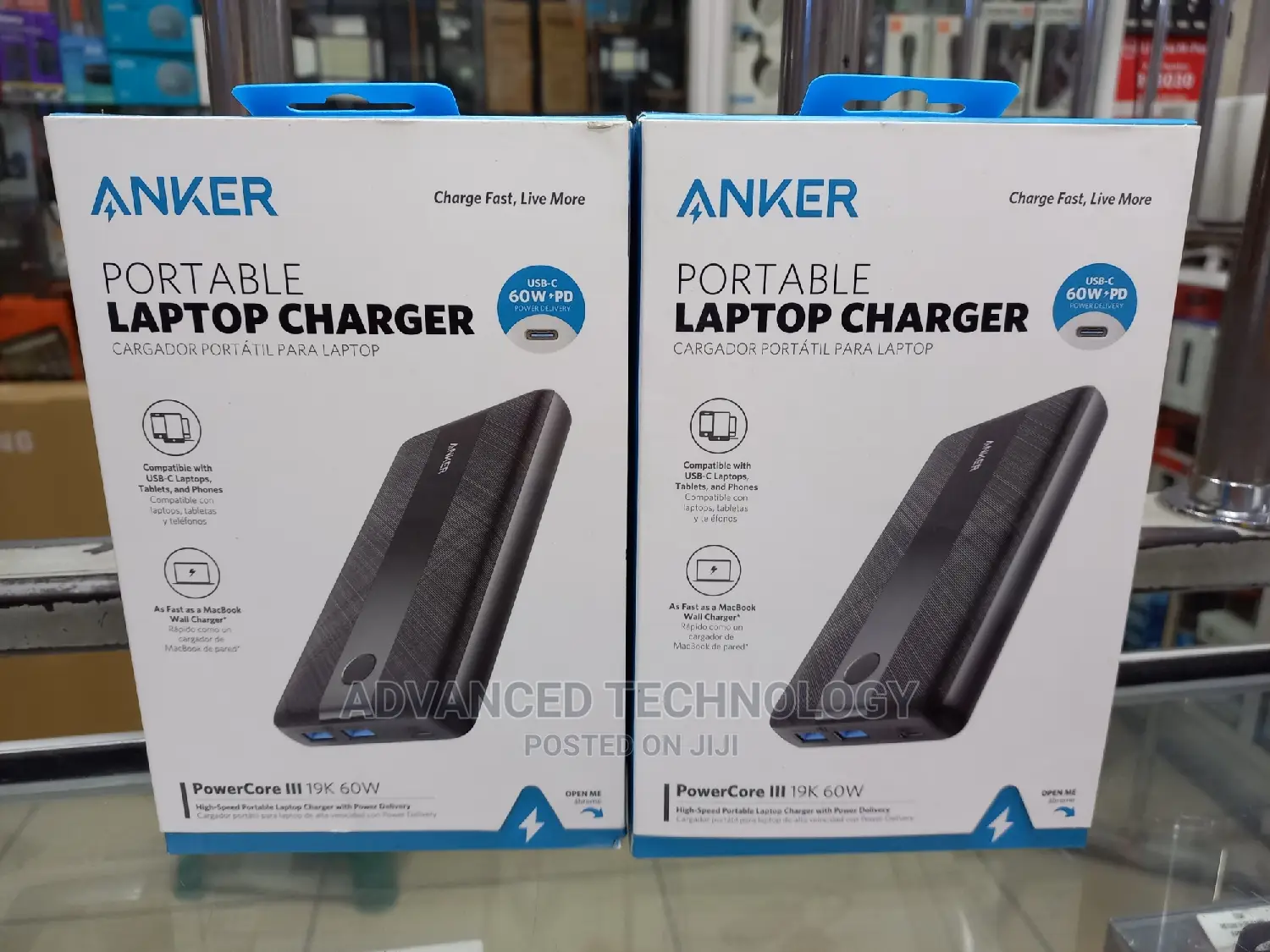 Anker Portable Laptop Charger 60w