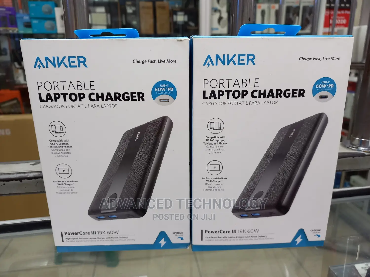 Anker Portable Laptop Charger 60w