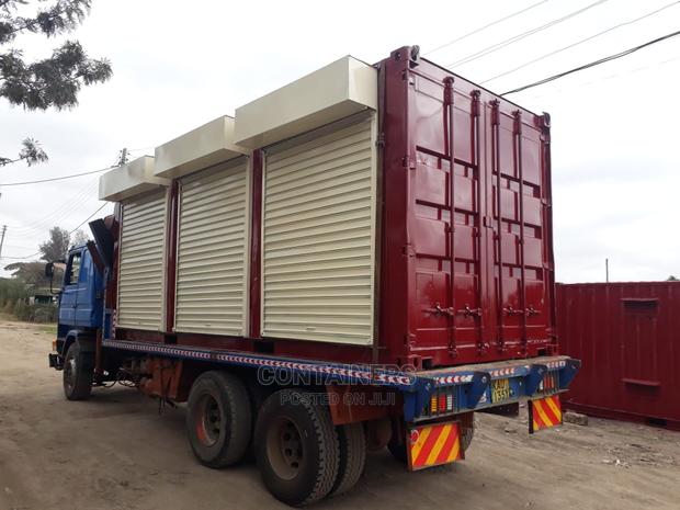 20ft Container Shops\Stalls - main view