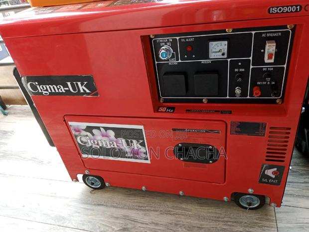 Cigma -Uk 12kva Silent Deisel Generator+Free ATS - main view