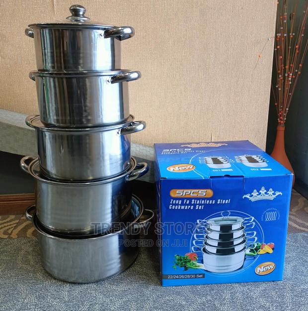 10pcs Stainless Steel Cookware - main view