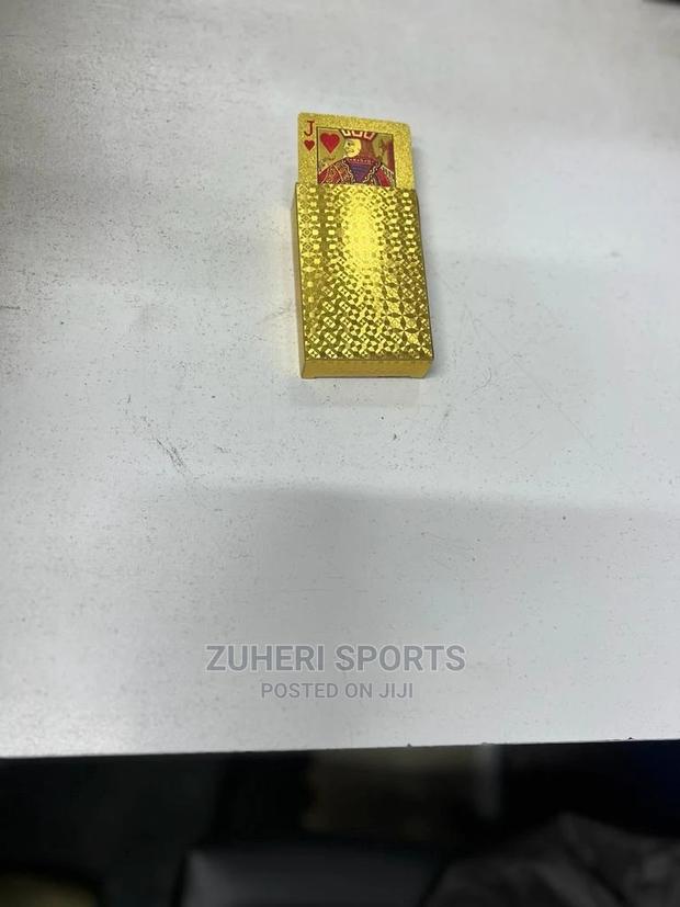 Gold Poker Cards Gold Playing Cards - thumbnail 2