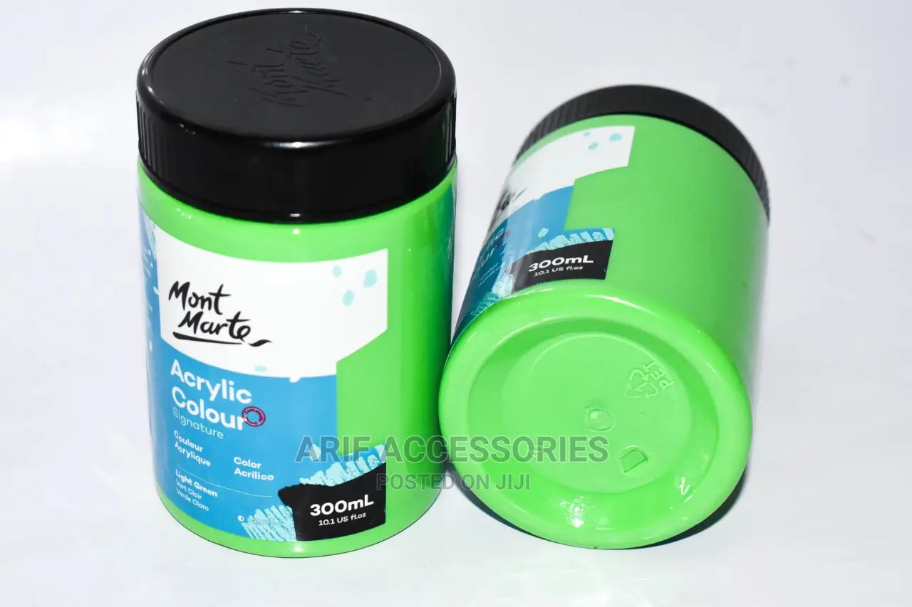 Mont Marte Acrylic Paint 300ml Light Green in Nairobi Central