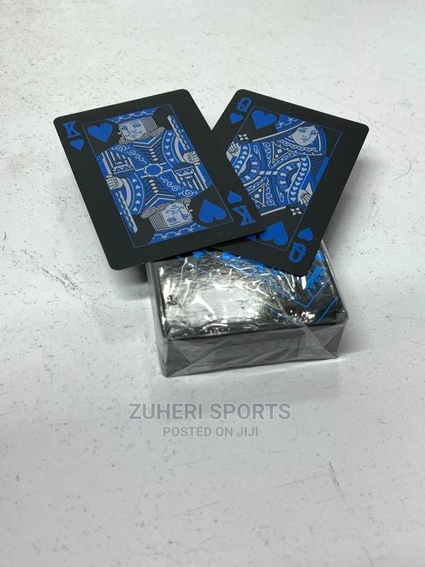 Black Cards High Grade Poker Playing Cards