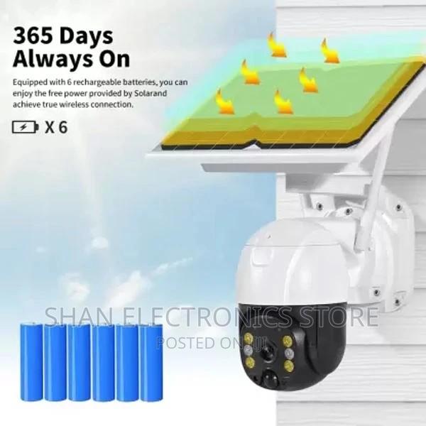 Assured 4g PTZ Solar Rotating Powered CCTV Camera