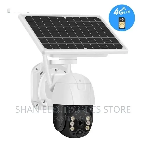 Optimum 4g GSM Simcard Solar Powered PTZ CCTV Camera