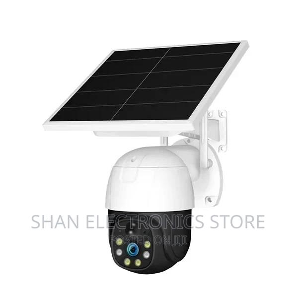 Leading 4g Simcard Rotating Outdoor PTZ Solar CCTV Camera