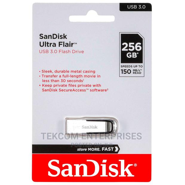 256gb Ultra Flair Flash Disk Drive - main view