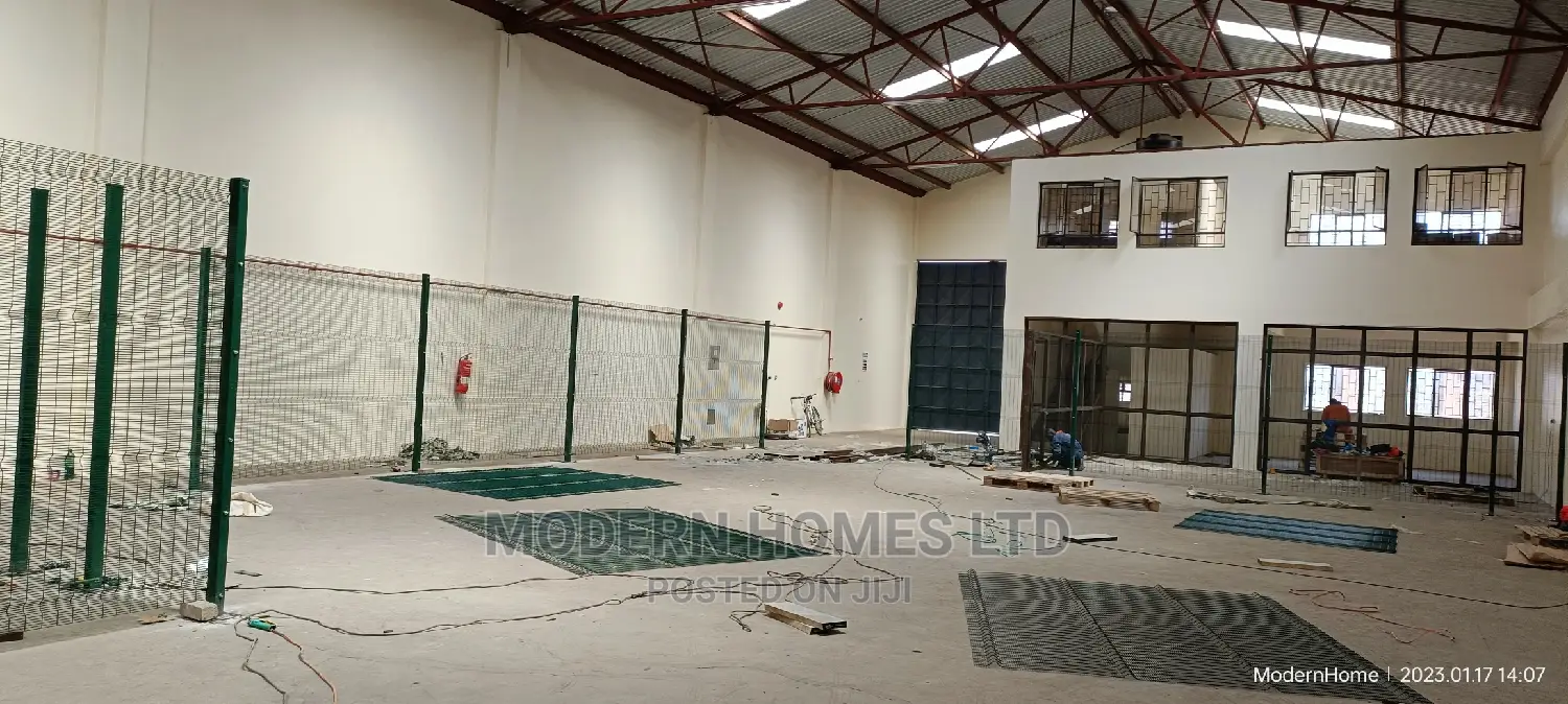 Godowns Partition With Anti-Climb Mesh Fence