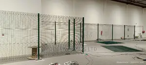 Godowns Partition With Anti-Climb Mesh Fence
