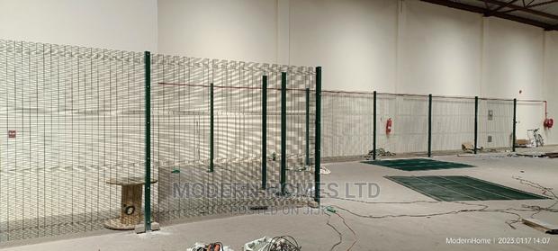 Godowns Partition With Anti-Climb Mesh Fence - thumbnail 3