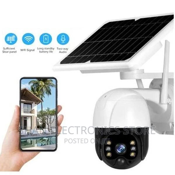 Advanced 360 Degree Outdoor Solar Security CCTV PTZ Camera