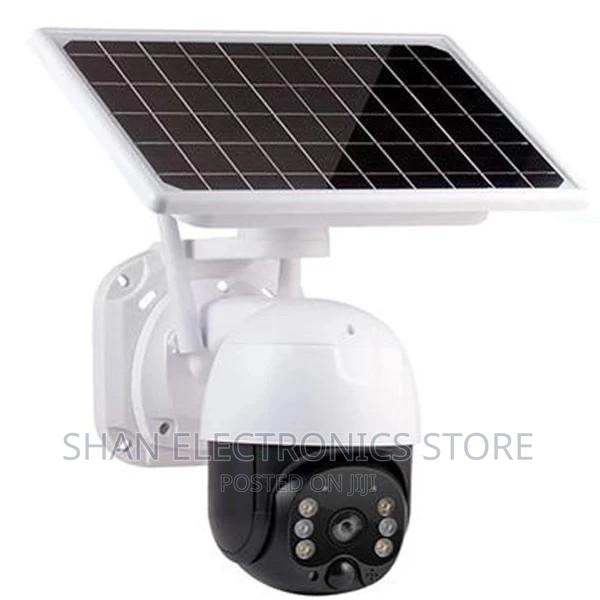 Authentic 4g Solar Powered PTZ Night Vision Camera - main view