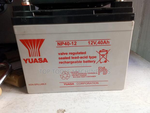 Yuasa 12v 40ah Battery - main view