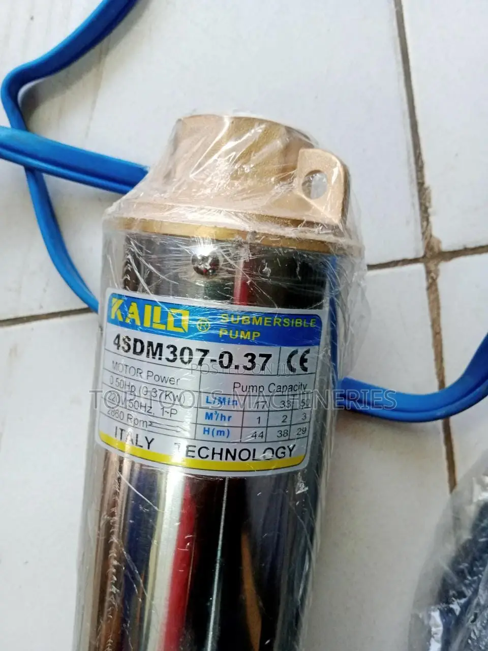 Kailo 0.5hp Submersible Water Pump