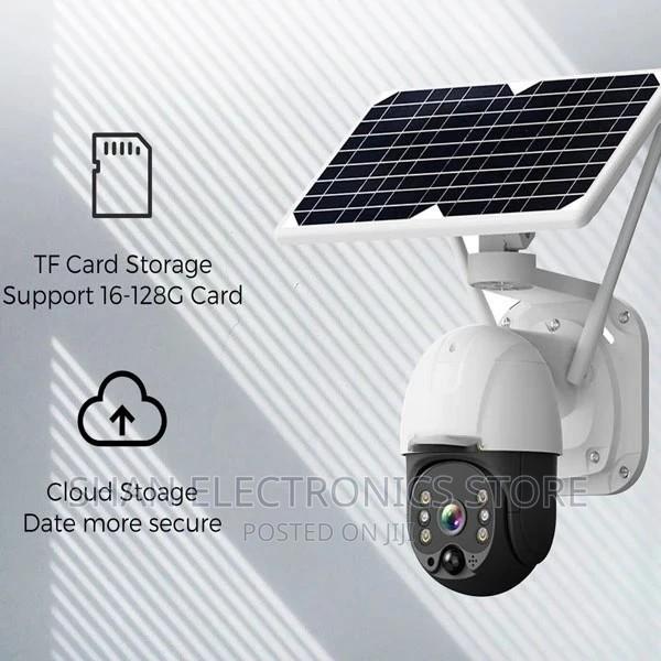 Pre-Eminent 4g Solar Powered PTZ Night Vision Camera - main view