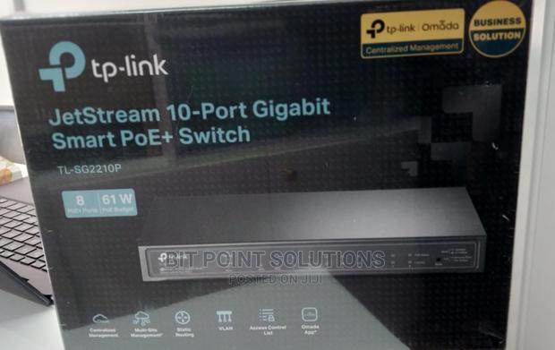 Tplink Jetstream Tl Sg2210 10port Gigabit Switch