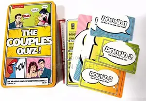 Couple Quiz Card Game