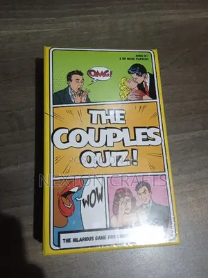 Couple Quiz Card Game