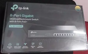 Tp-Link 8-Port Gigabit Switch With 8-Port Poe+ - Tl-Sg1008mp