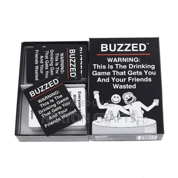 BUZZED Card Game - main view
