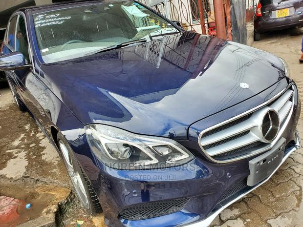 Mercedes-Benz E220 2016 Blue - main view