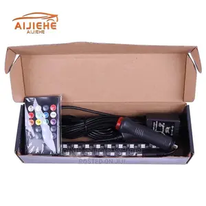 4light Bar Strip Car Floor Lights