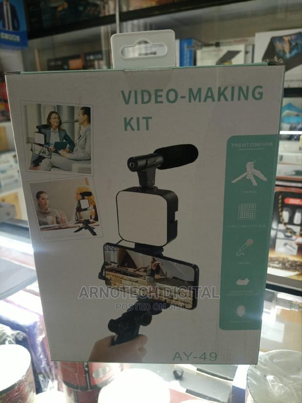 Portable Vlogging Kit With Microphone+ Speaker - main view