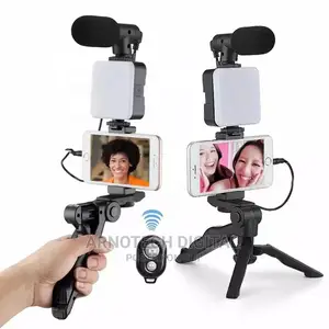 Portable Vlogging Kit With Microphone+ Speaker