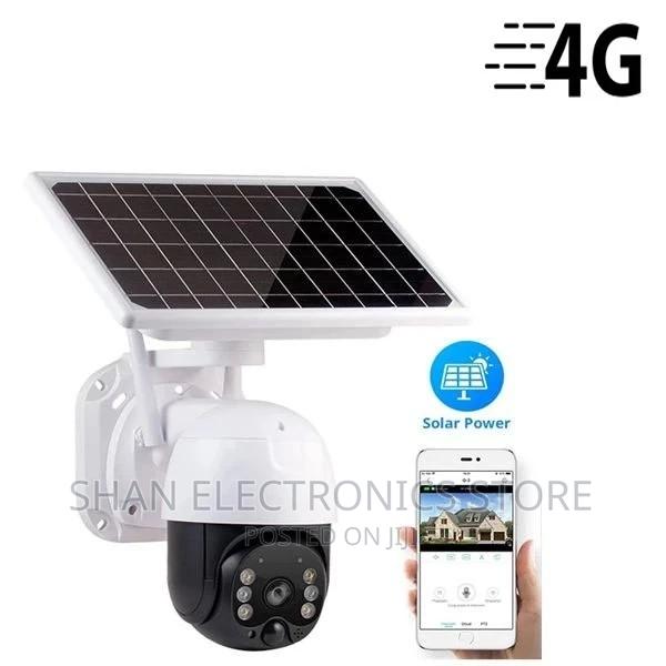 Terrific 360 Degrees Solar Powered PTZ Camera With Sim Slot