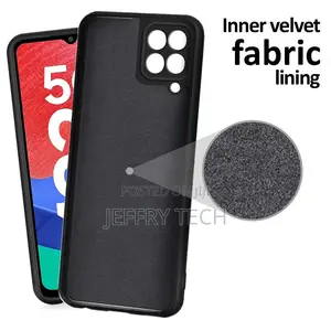 Silicone Back Cover for Samsung Galaxy M33 5G - Black