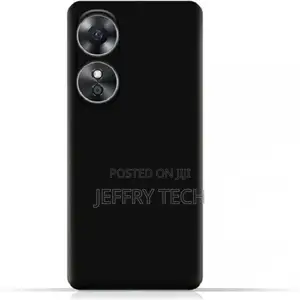 Oppo A17 Back Cover Case |Soft Silicon Rubberised |Matte Cov