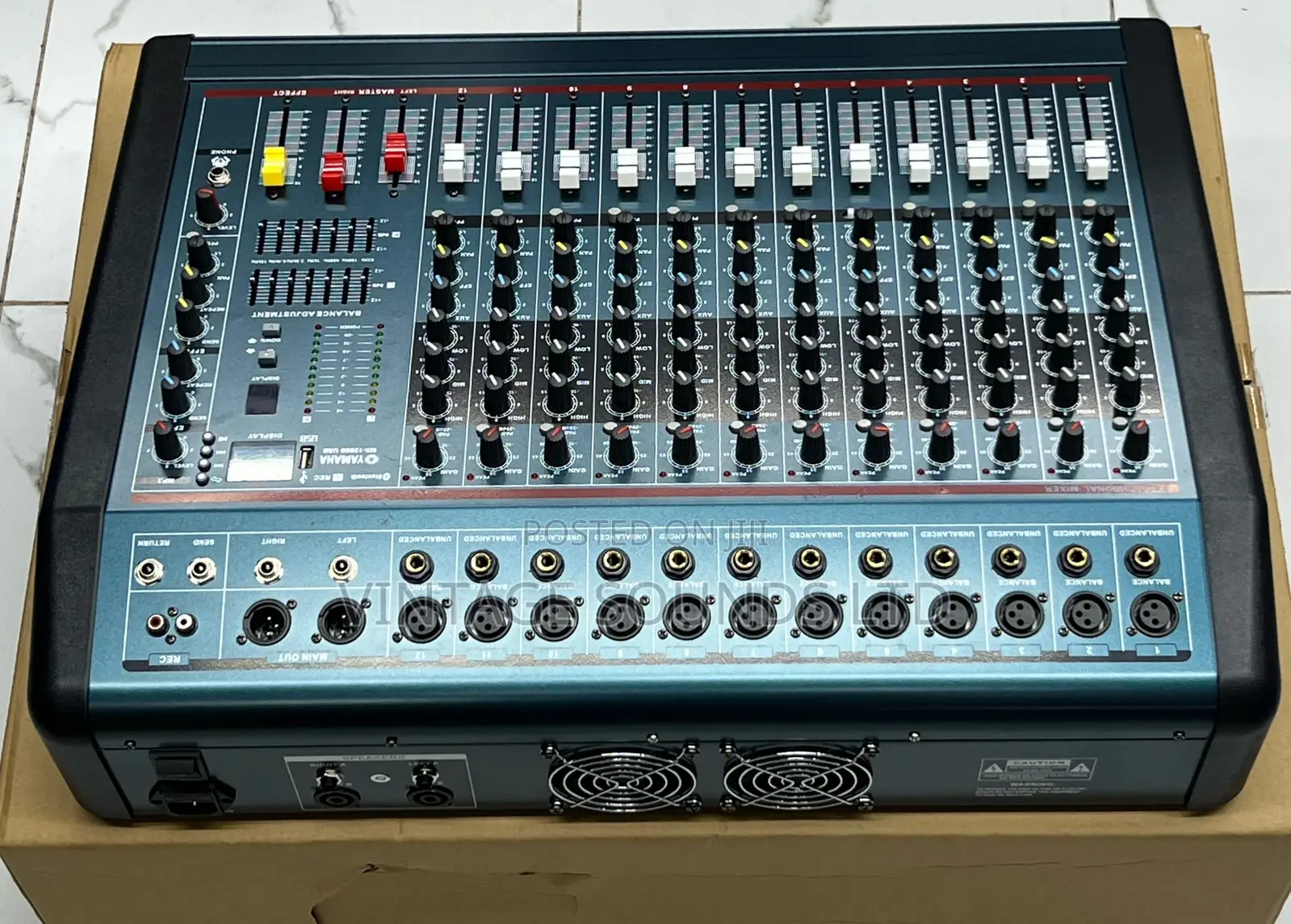 Yamaha Mx1204d 12ch Usb Bluetooth Powered Mixer 12 Channel