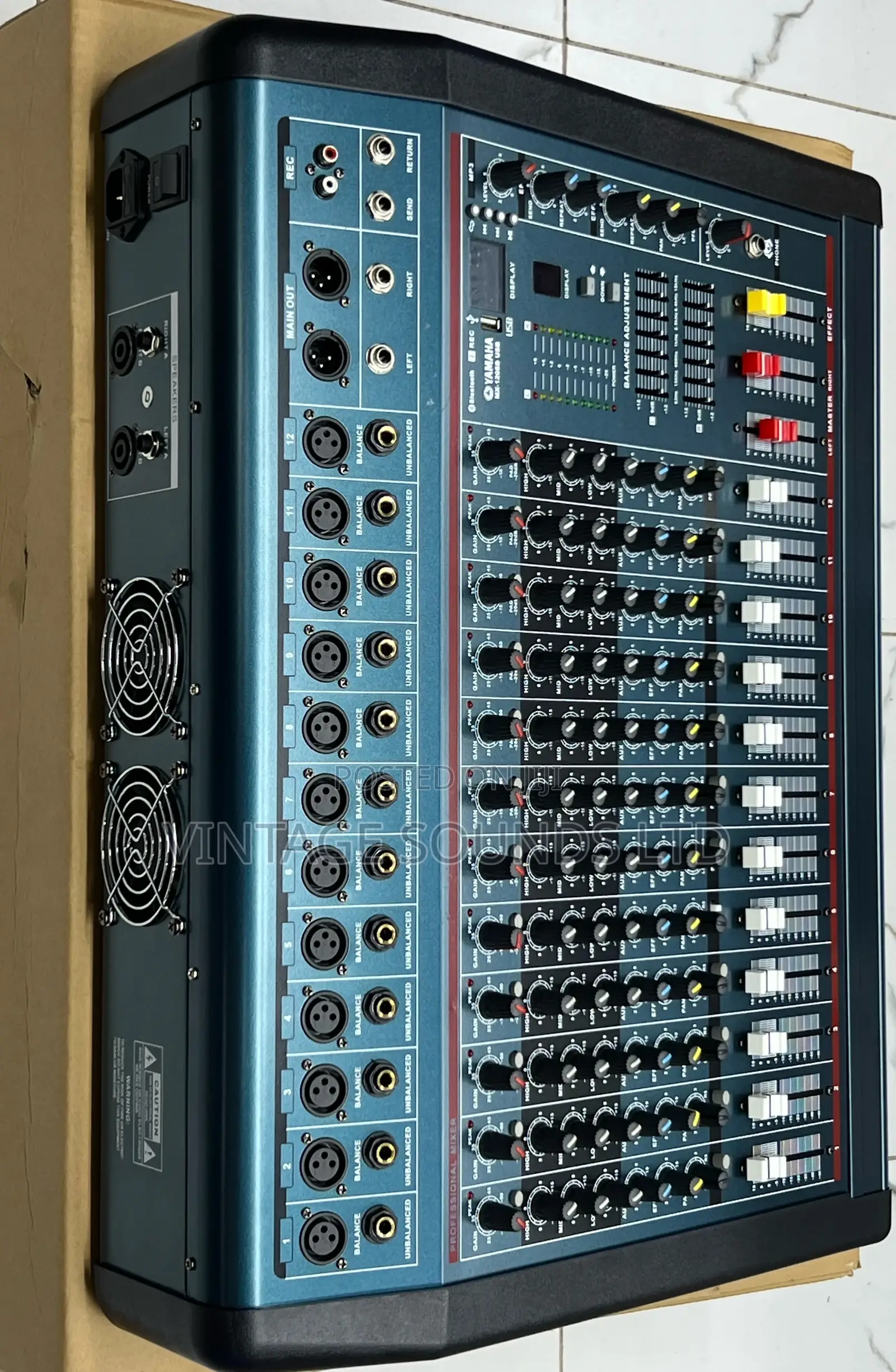 Yamaha Professional Bluetooth Active Mixer 12channel