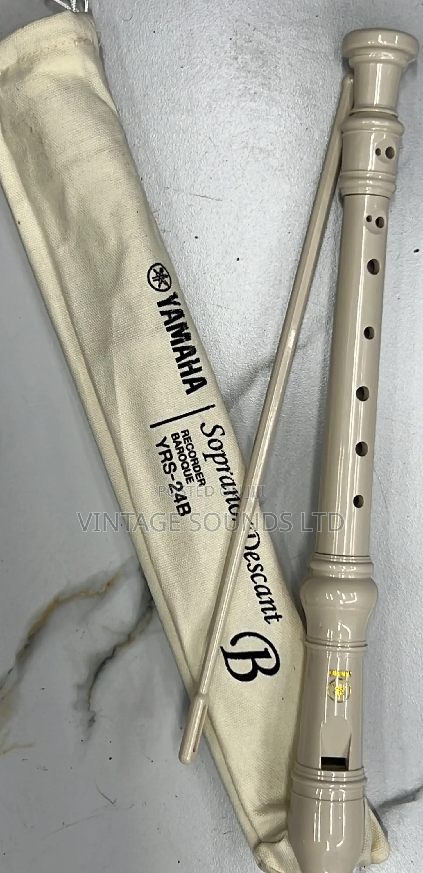 Yamaha YRS-24B Plastic Soprano Recorder, Natural