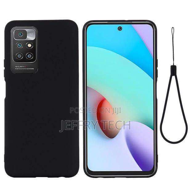 Silicon Soft Back Cover Case for Mi Redmi 10
